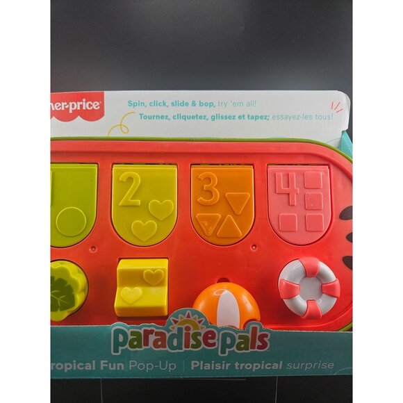 Fisher-Price Paradise Pals Tropical Fun Pop-Up Toy 9+ Months - Picture 3 of 6